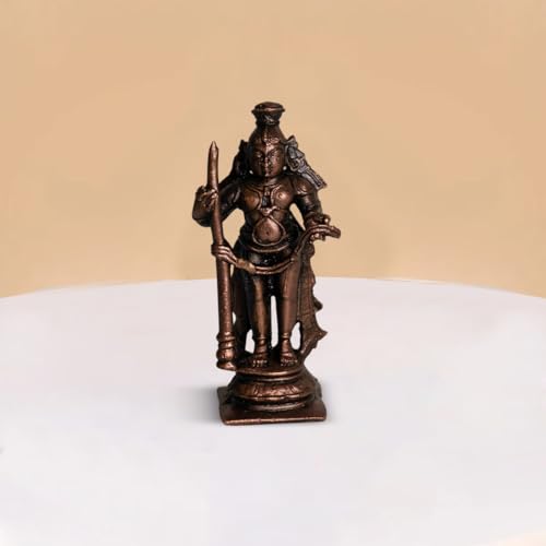 Udupi Krishna Idol 130gm, Pure Copper, Medium Size