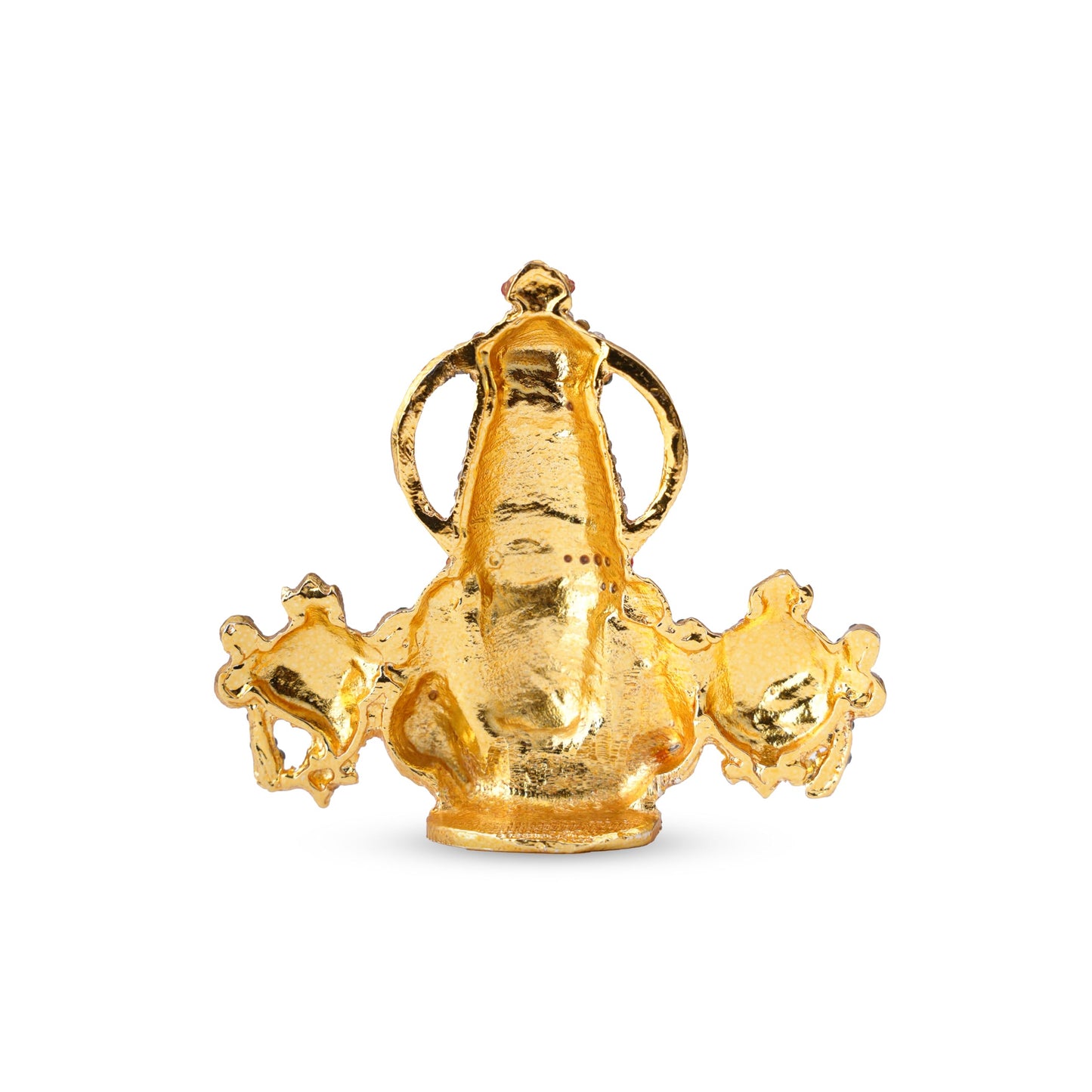 Tirupati Ring Balaji Stone Idol | 7.5 CM, Gold