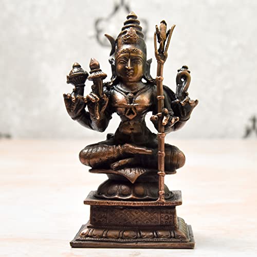 Handmade Copper Rajarajeshwari Idol