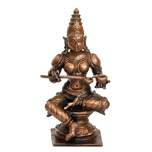 Handmade Copper Annapurna Devi Idol