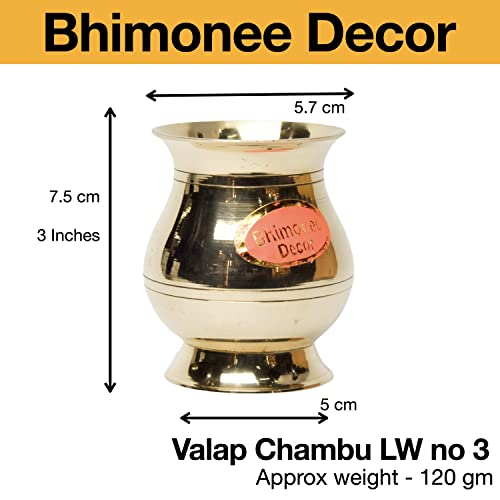 Valap Chambu Pooja Kalash Size
