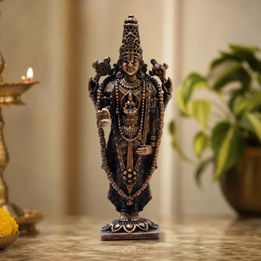 Bhimonee Decor Brass Balaji Idol: A Premium Décor Piece for Home, Office and Gifting