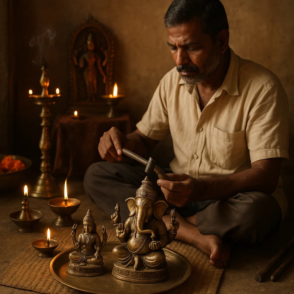 The Craftsmanship Behind Every Bhimonee Decor Ritual Item