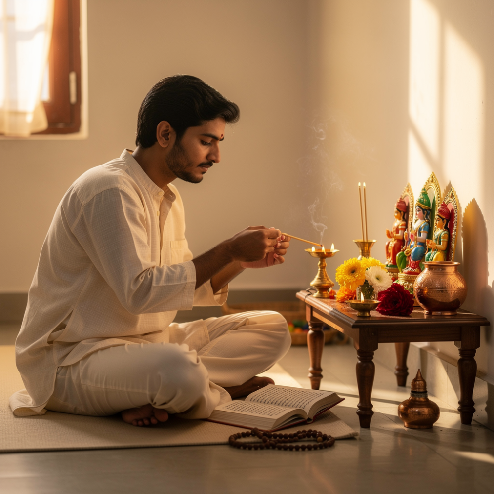 Abhishek Stand: Bringing Sacred Rituals, Devotion and Spiritual Discipline Into Daily Worship