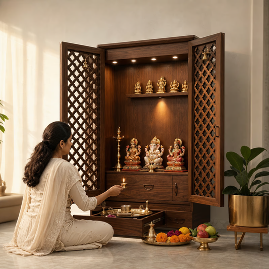 Bhimonee Decor Home Temple Essentials: Bringing Convenience, Order and Grace to Daily Worship