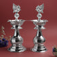 Udupi Murga Diya 7 Inch | Traditional Metal Peacock Oil Lamp