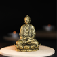 Budda Panchloha Idol 6 cm Height | Solid Panchaloha Meditation Statue for Home Décor, Pooja, Office & Gifting