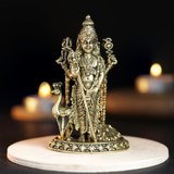 Murugan OG Panchloha Idol | Size 8 × 5 × 4 cm | Approx 170 gm | Handcrafted Lord Murugan Idol for Home Temple and Pooja