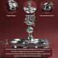 Panchwala 4 Bowl Murga Kumkum Holder | Silver finish