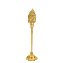 Brass Murugan Vel Stand | Traditional Kartikeya Spear Idol