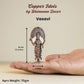 Vasavi 70gm | 3-Inch Handmade Copper Idol | Patina Antique Finish | Vasavi Devi Murti for Pooja Ghar