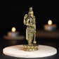 Vishnu Panchloha Idol | Size 8 cm | Approx 100 Gram | Handmade Traditional Hindu Religious Statue for Home Temple and Pooja