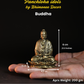 Budda Panchloha Idol 6 cm Height | Solid Panchaloha Meditation Statue for Home Décor, Pooja, Office & Gifting