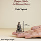 Vedavyasa 1.5-Inch 40 gm | Handmade Copper Idol with Patina Antique Finish | Mini Veda Vyasa Murti for Pooja Ghar