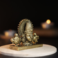 150 gm Balaji Face Panchloha Idol | Size 5 × 6 × 2.5 CM | Handcrafted Tirupati Balaji Divine Face for Home & Temple Décor