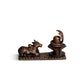 Nandhi Shivalinga Idol 200gm, Pure Copper
