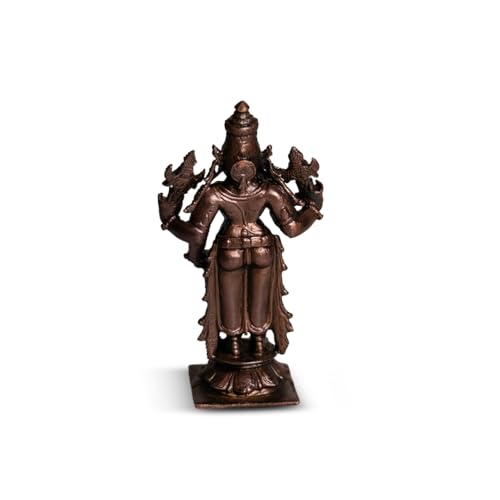 Vishnu Idol 220gm, Pure Copper