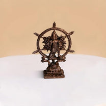 Sudarshan Chakra Idol 145gm, Pure Copper