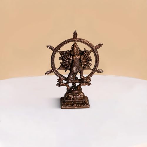 Sudarshan Chakra Idol 145gm, Pure Copper