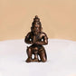 Leg Down Hanuman Idol in Pure Copper, 330gm