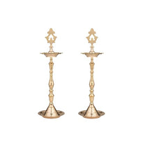 Padi Deepa – Brass Pooja Oil Lamp | Height - 38.5 cm