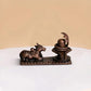 Nandhi Shivalinga Idol 200gm, Pure Copper