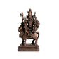 Shiva Parvati on Nandi Idol in Pure Copper, 460gm
