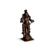 Udupi Krishna Idol 130gm, Pure Copper, Medium Size