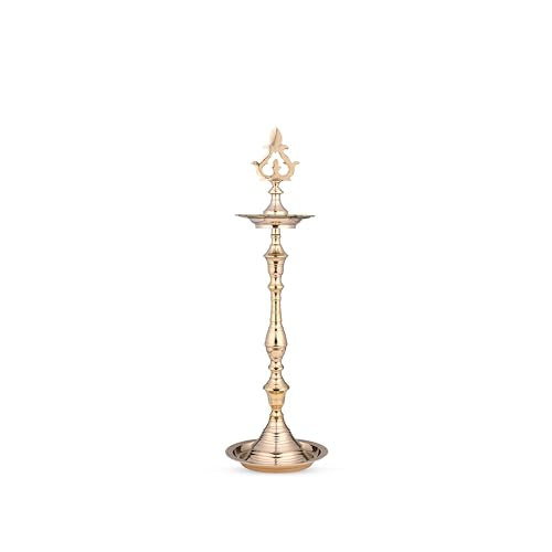 Padi Deepa – Brass Pooja Oil Lamp | Height- 46.5