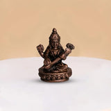 Saraswati Idol 190gm, Pure Copper