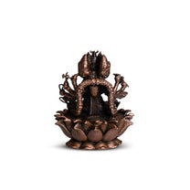 Gayatri Devi Idol in Pure Copper, 320gm