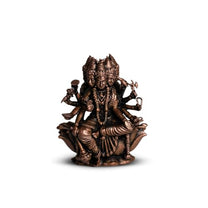 Gayatri Devi Idol in Pure Copper, 320gm