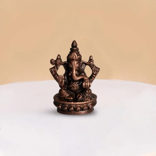 Ganesh Idol 200gm, Pure Copper