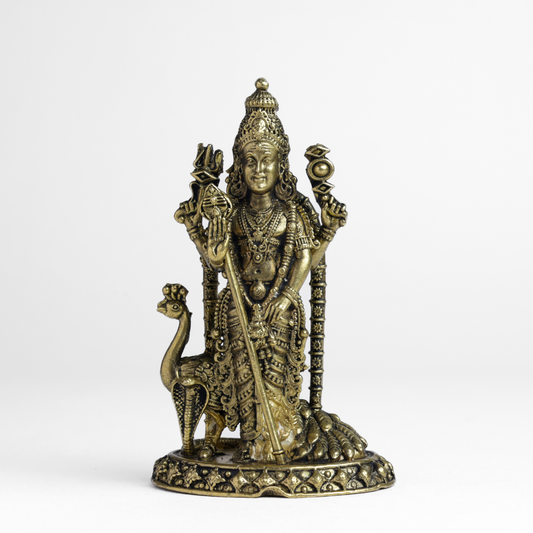 Murugan OG Panchloha Idol | Size 8 × 5 × 4 cm | Approx 170 gm | Handcrafted Lord Murugan Idol for Home Temple and Pooja