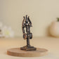 Trishul Damruga | 2-Inch - 30gm Handmade Copper Idol | Shiv Trishul with Damru for Pooja