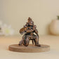 eg Down Garuda | 2 Inch/60 gm Handmade Copper Idol | Mini Garuda Murti for Pooja | Home Temple & Car Dashboard Decor
