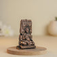Raghavendra | 2-Inch 50 gm | Handmade Copper Idol with Patina Antique Finish | Mini Guru Raghavendra Swamy Murti for Pooja Ghar,