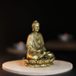 Budda Panchloha Idol 6 cm Height | Solid Panchaloha Meditation Statue for Home Décor, Pooja, Office & Gifting