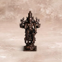 Vishnu Idol 220gm, Pure Copper