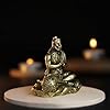 Abhaya Hasta Sitting Hanuman Panchloha Idol | 210 gm | 6 CM Height | Handmade Traditional Lord Hanuman Statue