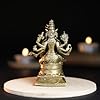 Varahi Amman Panchaloha Idol | Handcrafted Mini Brass Finish | 7 cm | 140G | Hindu Goddess Idol