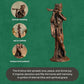 Copper Idol Lord Krishna Statue | Brass Finish