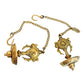 Pure Brass shanku Chakra Table Diya