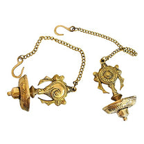 Pure Brass shanku Chakra Table Diya