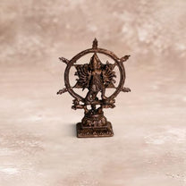 Sudarshan Chakra Idol 145gm, Pure Copper