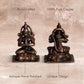 Sitting Hanuman Idol 120gm, Pure Copper
