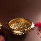 Abhishek Collection (Bundle) - 4Inch Abhishek Stand, Som Sutra, 2.1 inches Copper Shivalinga, Urali Bowl 8'inch.