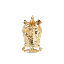 Gold-Plated Tirupati Balaji Stone Idol | 8 CM