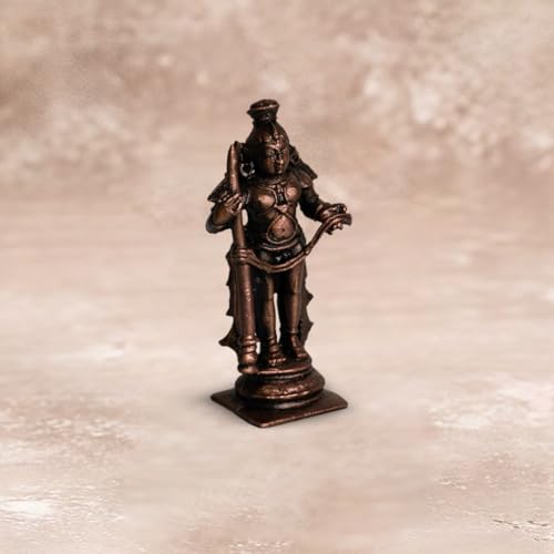 Udupi Krishna Idol 130gm, Pure Copper, Medium Size
