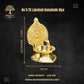Gaja Lakshmi Kamakshi Brass Diya for Pooja | 6.6 Inch, 600g